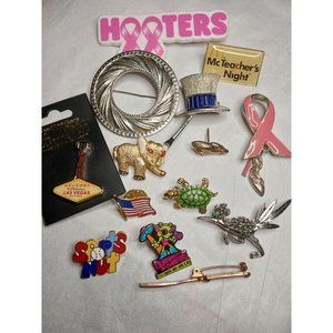 Lot of Vintage Pins‎ in AS IS CONDITION